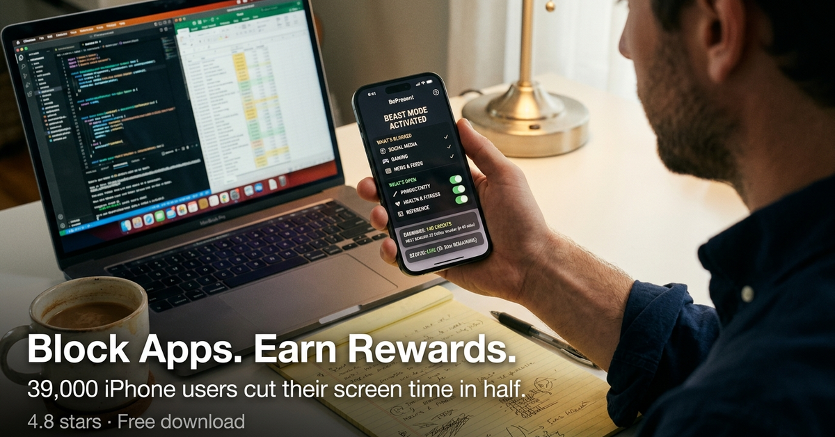 BePresent App product showcase